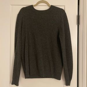 Lincs - Grey Cashmere Sweater - 100% Cashmere - Size Medium